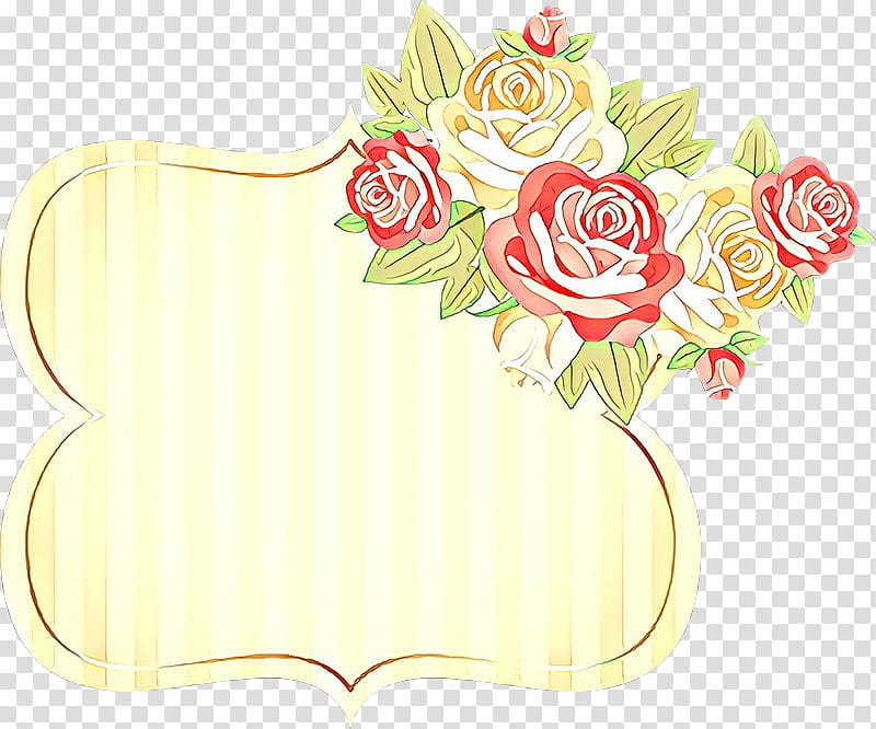 Floral design, Cartoon, Pink, Rose, Plant, Flower, Rose Family, Label transparent background PNG clipart