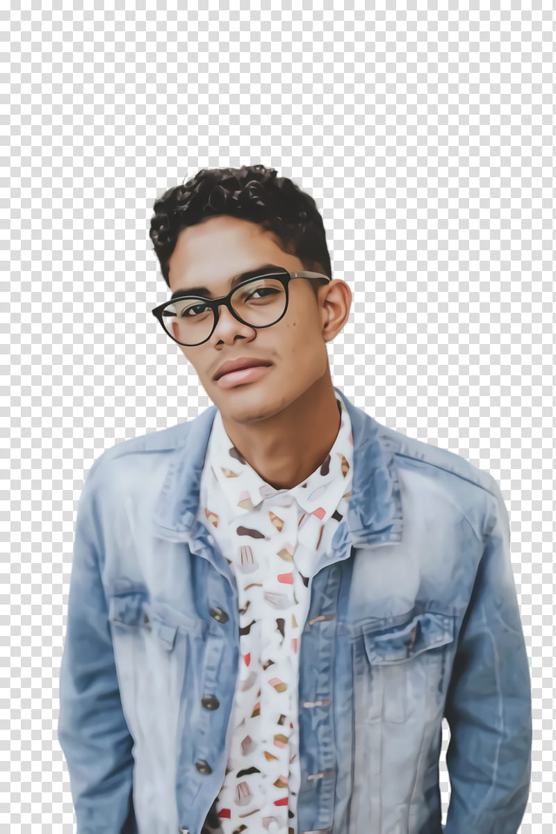 Hair Style, Boy, Man, Guy, Male, Person, Glasses, Portrait transparent background PNG clipart