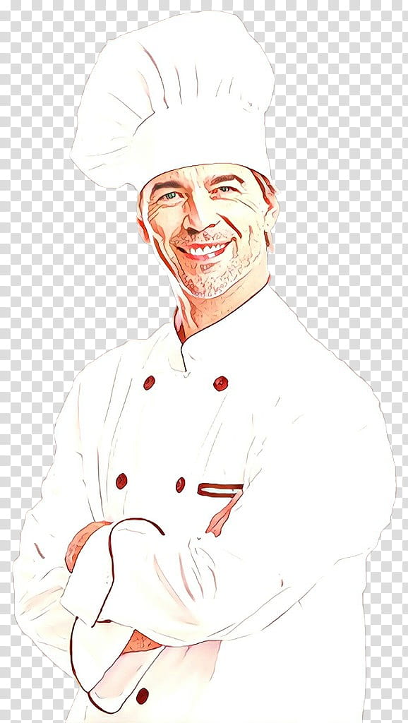 cook chief cook chef chef's uniform gesture, Cartoon, Chefs Uniform, Drawing transparent background PNG clipart