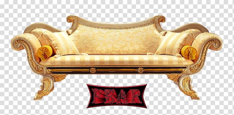 Sofa, brown padded couch transparent background PNG clipart