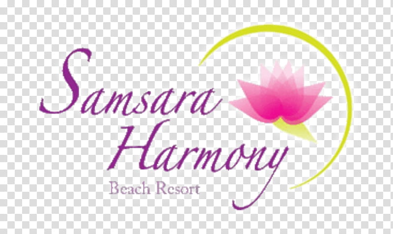 Pink Flower, Logo, Beach, Computer, Pink M, Resort, Text, Violet transparent background PNG clipart