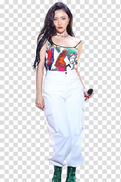 # Hwasa (Mamamoo) transparent background PNG clipart