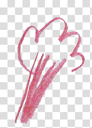 Xoxo , pink drawing transparent background PNG clipart