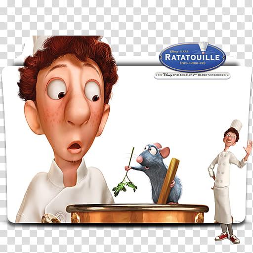 Ratatouille  Folder Icon, DAY..U () transparent background PNG clipart