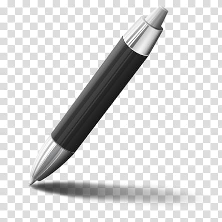 pulse , gray and black retractable pen illustration transparent background PNG clipart