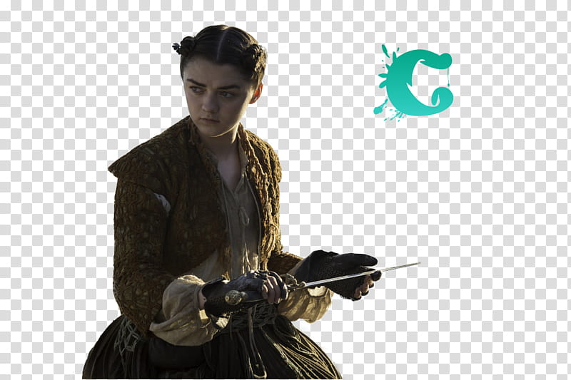 Arya Stark RENDER transparent background PNG clipart