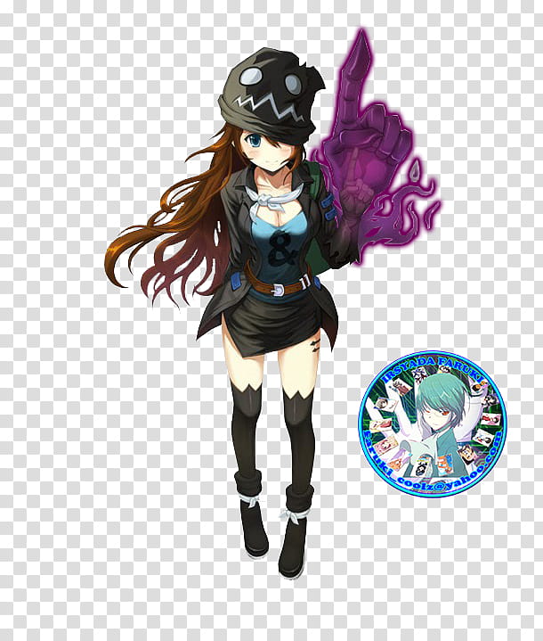 Lost Saga Demon Thief Render, girl wearing dress anime illustration transparent background PNG clipart