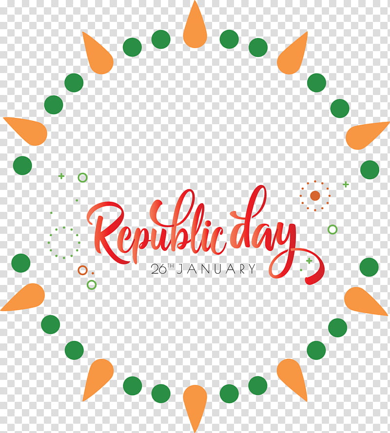Happy India Republic Day India Republic Day 26 January, Text, Orange, Line, Circle, Logo transparent background PNG clipart