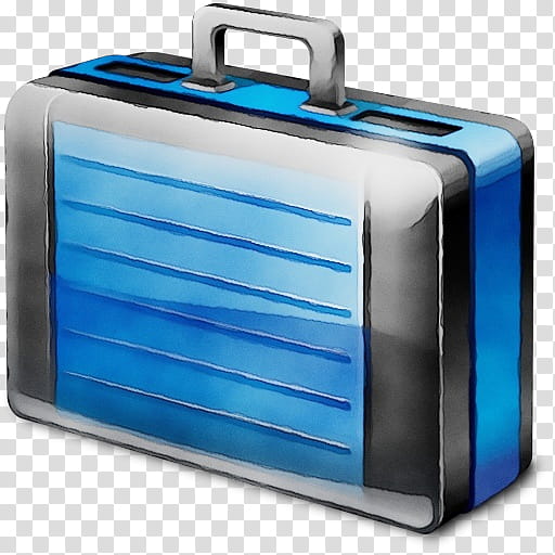 suitcase baggage hand luggage briefcase luggage and bags, Watercolor, Paint, Wet Ink, Rectangle, Tackle Box, Travel, Business Bag transparent background PNG clipart