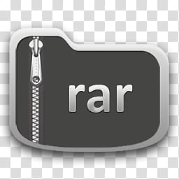 Grey tablet Folder, rar icon transparent background PNG clipart