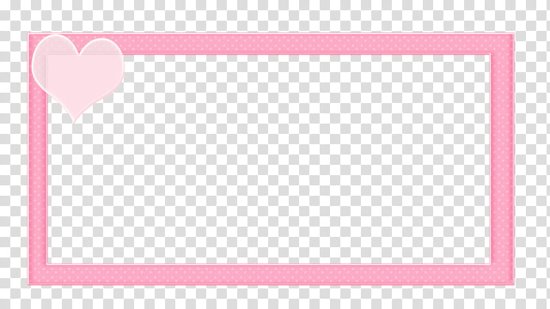 [SV/PS] Pink Heart Border, pink border line with heart transparent background PNG clipart