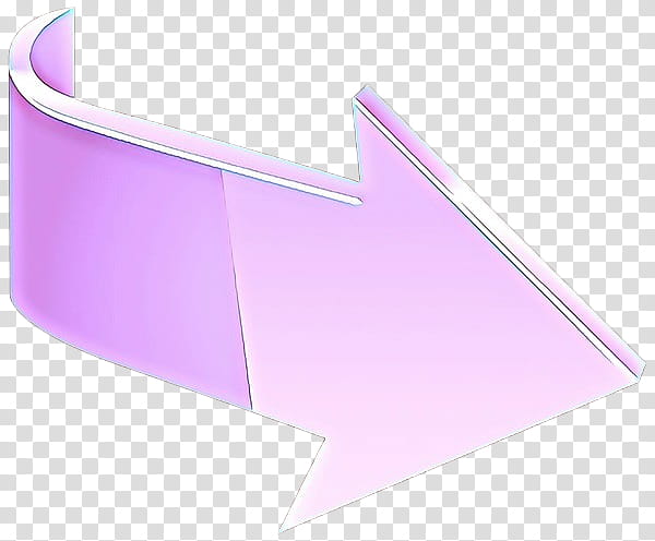 Paper Arrow, Angle, Line, Triangle, Purple, Pink, Violet, Lilac transparent background PNG clipart