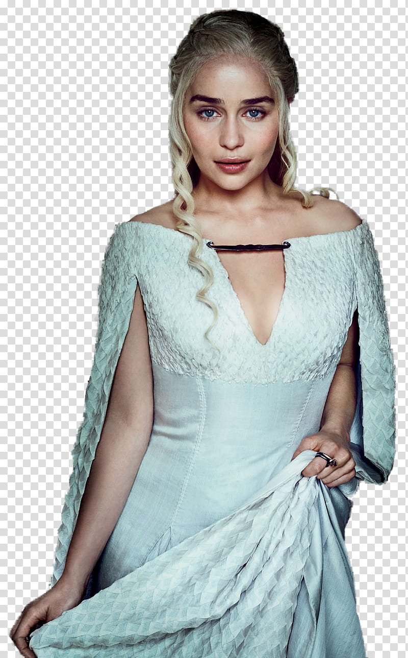 Game Of Thrones, Emilia Clarke as Daenerys Targaryen transparent background PNG clipart