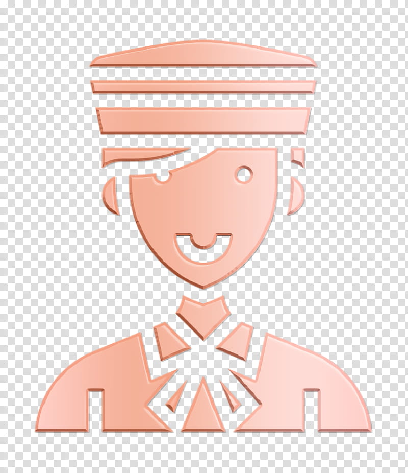 Bellboy icon Careers Men icon Hotel icon, Cartoon, Line transparent background PNG clipart