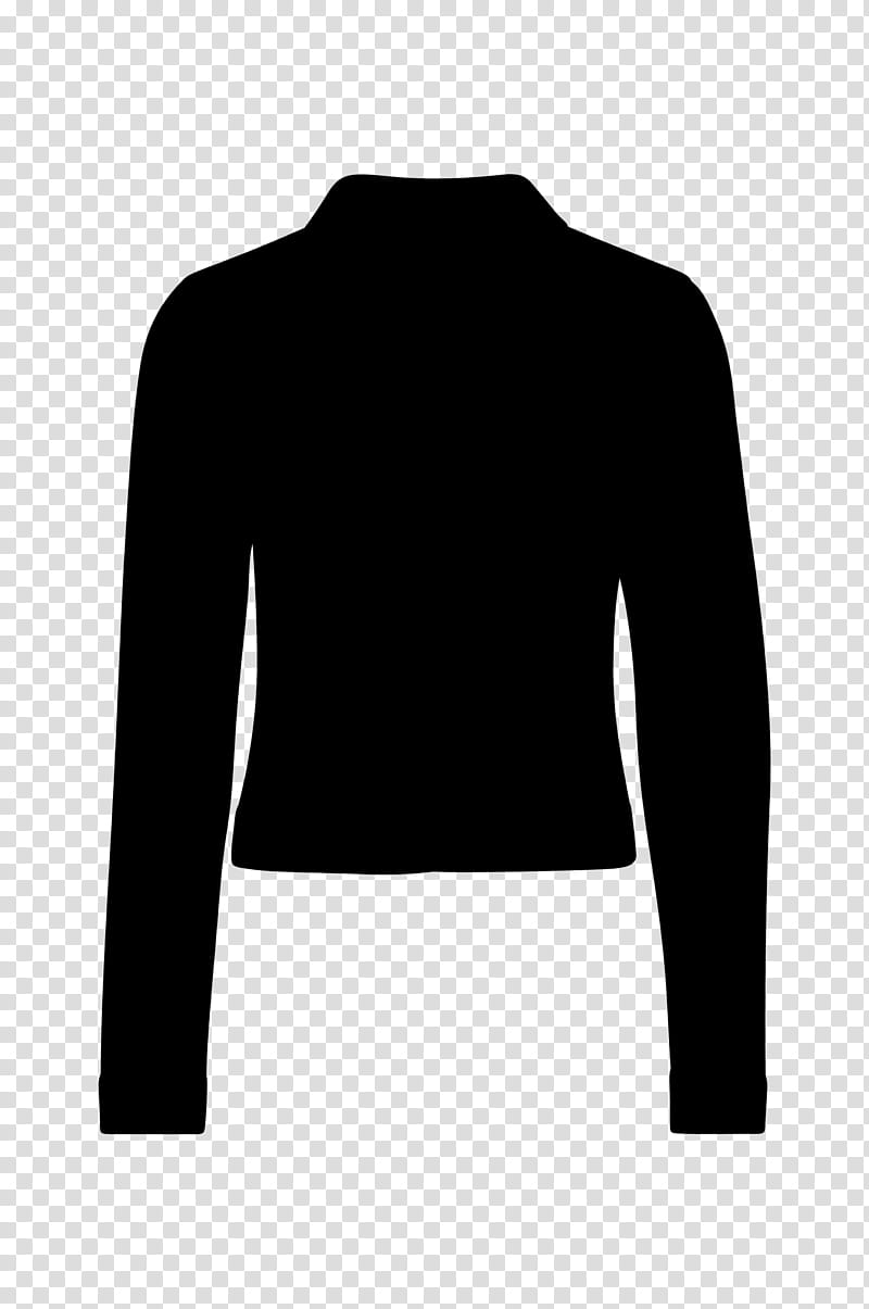 Sleeve Clothing, Sweater, Jacket, Outerwear, Shoulder, Black M, Longsleeved Tshirt, Top transparent background PNG clipart