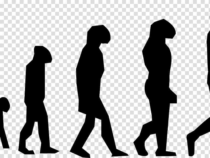 Group Of People, March Of Progress, Human Evolution, Neanderthal, Modern Humans, Ape, Natural Selection, Biology transparent background PNG clipart