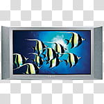 Some media audio icons , tv, gray widescreen CRT television graphic transparent background PNG clipart