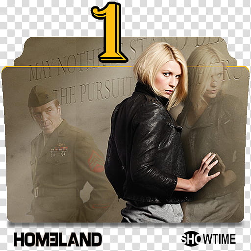 Homeland series and season folder icons, Homeland S ( transparent background PNG clipart