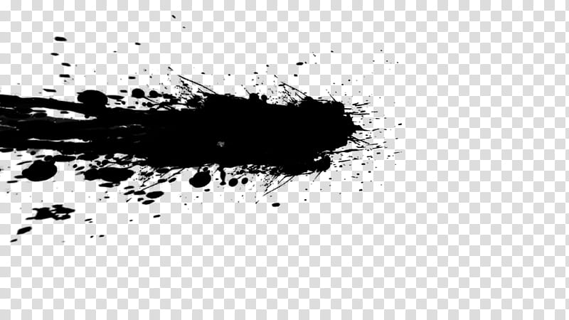 Smash Newcomer Template, black splattered paint transparent background PNG clipart