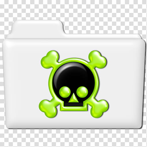 Polar Techno Folders, Pirate Folder icon transparent background PNG clipart