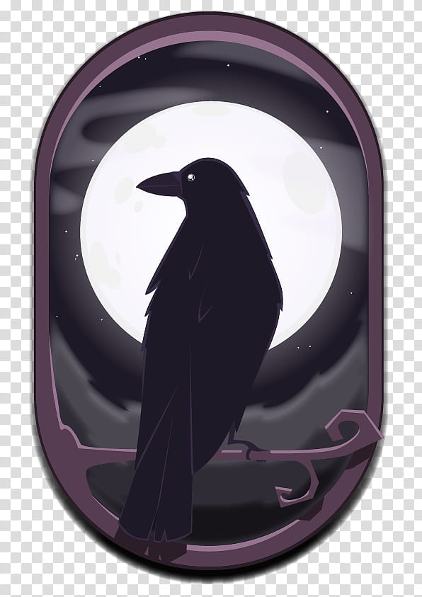 Facebook Like, Spreadshirt, Crow, Name, Moon, Purple, Raven, Crow Like Bird transparent background PNG clipart