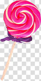 Lollipop , pink and white lollipop transparent background PNG clipart