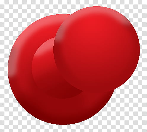 Red Push Pin transparent background PNG clipart