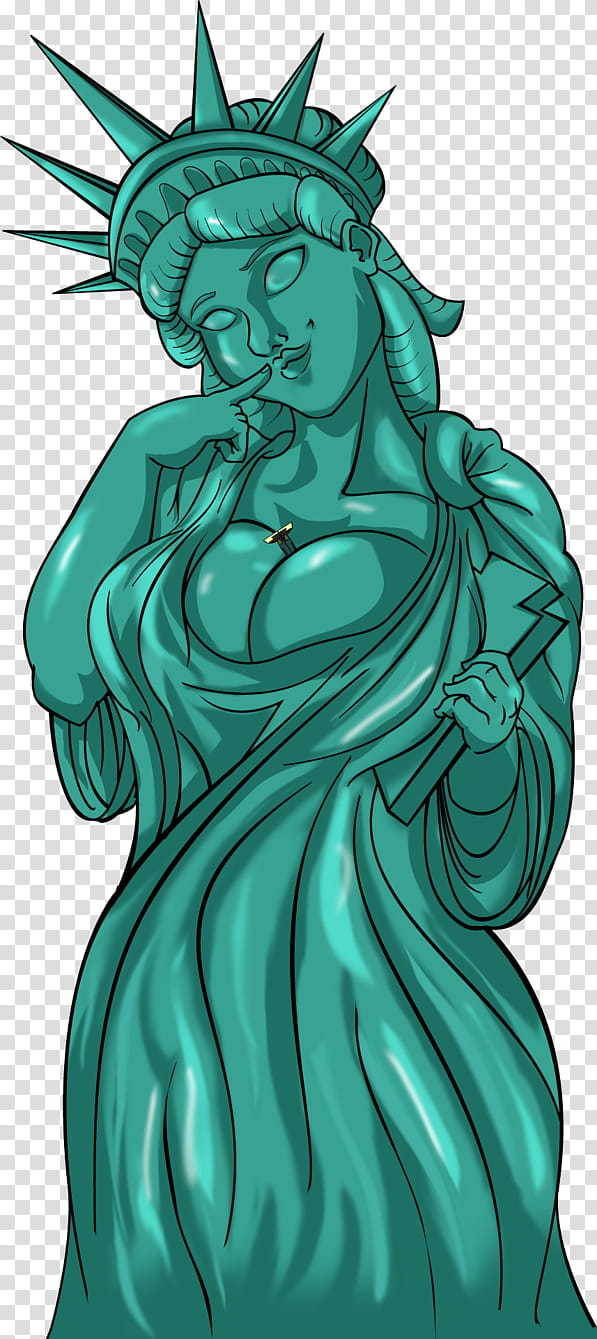 Lady Liberty X Cody transparent background PNG clipart