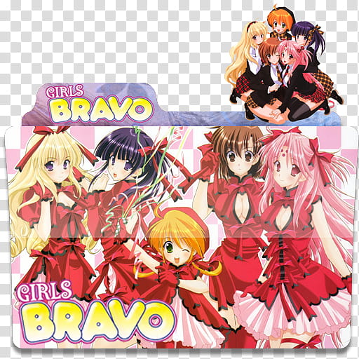 Anime Icon Pack , Girls Bravo transparent background PNG clipart
