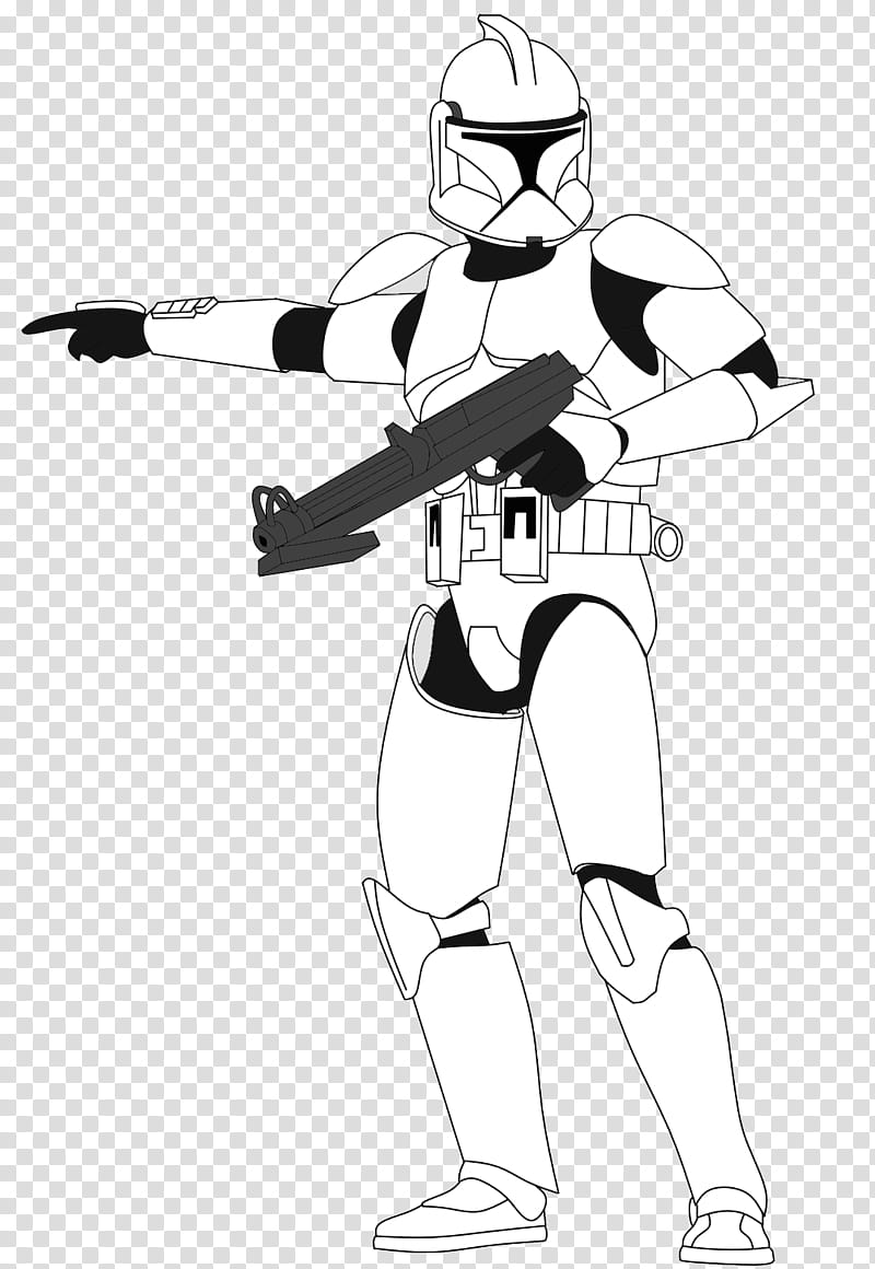 Clone Trooper with DC S v transparent background PNG clipart
