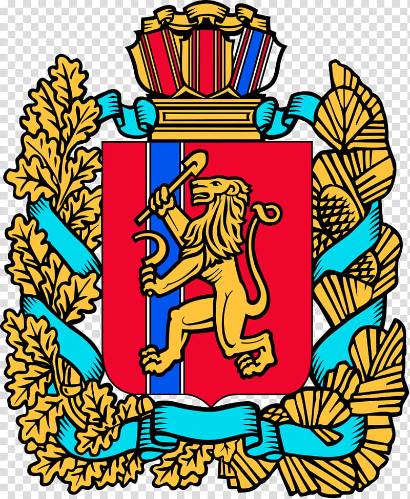 Lion, Krasnoyarsk, Krais Of Russia, Coat Of Arms, Coat Of Arms Of Krasnoyarsk, Federal Subjects Of Russia, Coat Of Arms Of Primorsky Krai, Flag Of Krasnoyarsk Krai transparent background PNG clipart