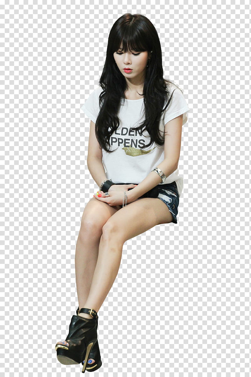 Hyuna,  transparent background PNG clipart