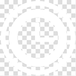 MetroStation, white clock logo transparent background PNG clipart