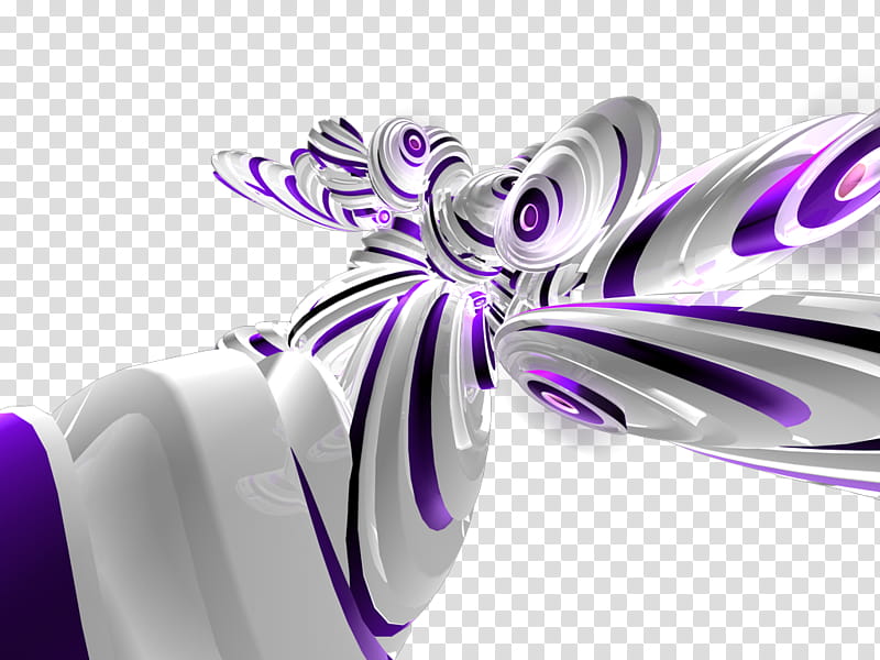 Tamilias cd Render, purple and white waves transparent background PNG clipart