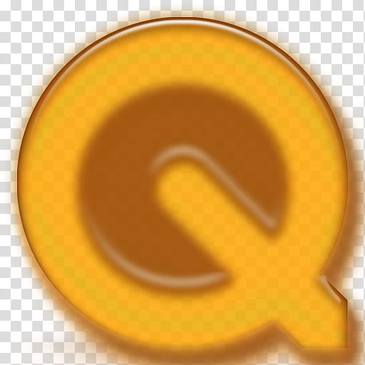 QuickTime X Worlds Best, Quicktime Orange transparent background PNG clipart