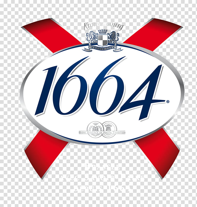 Beer, Kronenbourg 1664, Bottle, Kronenbourg Brewery, Logo, Beer Bottle, Area, Material Property transparent background PNG clipart