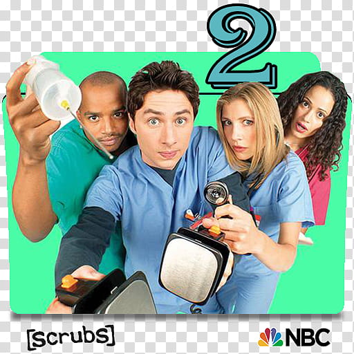Scrubs series and season folder icons, Scrubs S ( transparent background PNG clipart