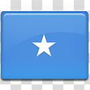 All in One Country Flag Icon, Somalia-Flag- transparent background PNG clipart