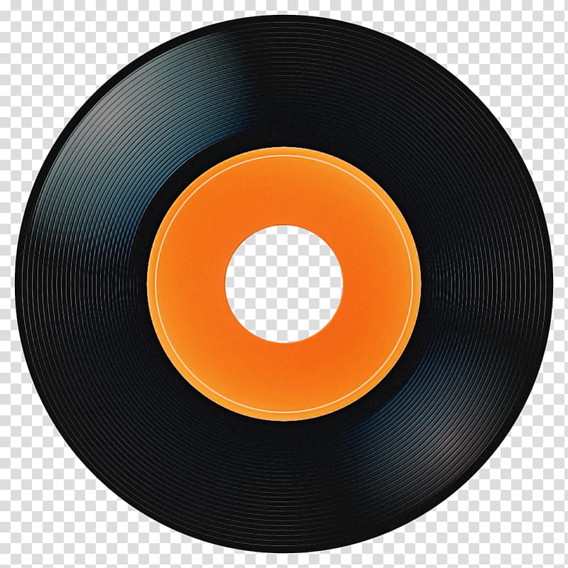 Orange, Gramophone Record, Circle, Wheel transparent background PNG clipart