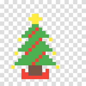 Christmas Pixel Art, Christmas Day, Christmas Tree, Oregon Pine, Christmas Decoration, Colorado Spruce, Interior Design, Conifer transparent background PNG clipart thumbnail
