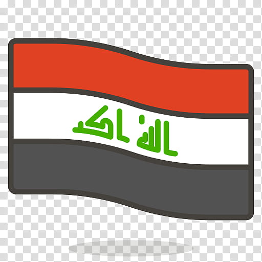 Emoji, Iraq, Flag Of Iraq, Logo, Line, Rectangle transparent background PNG clipart