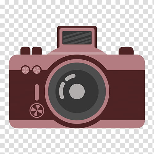 Retro Cam s, gray and brown camera illustration transparent background PNG clipart
