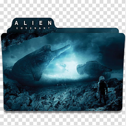 Alien Covenant  Movie Folder Icon , Alien_Covenant_v transparent background PNG clipart