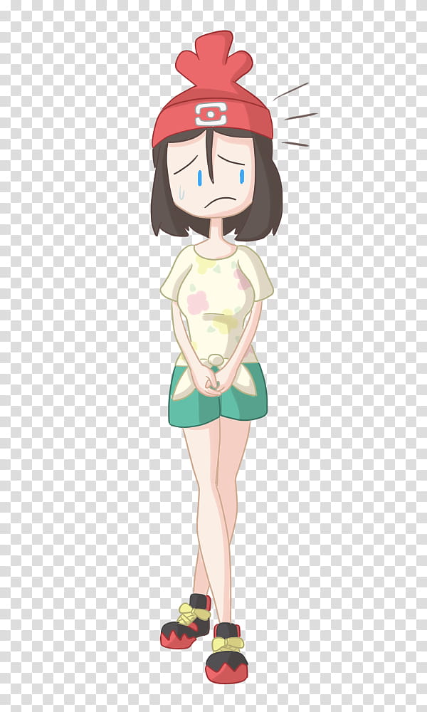 Trainer Eve possibly wants to battle, maybe. transparent background PNG clipart