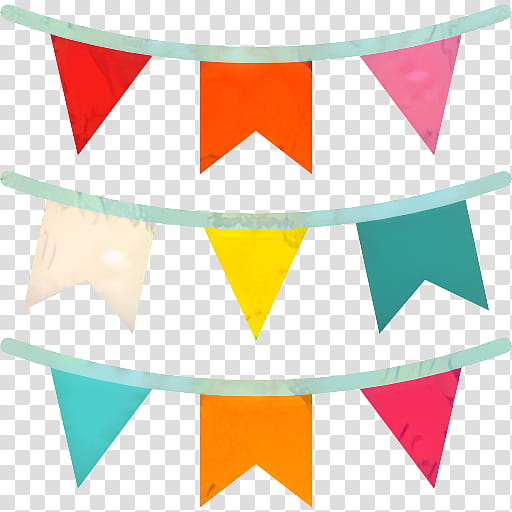 Birthday Party, Garland, Birthday
, Line transparent background PNG clipart