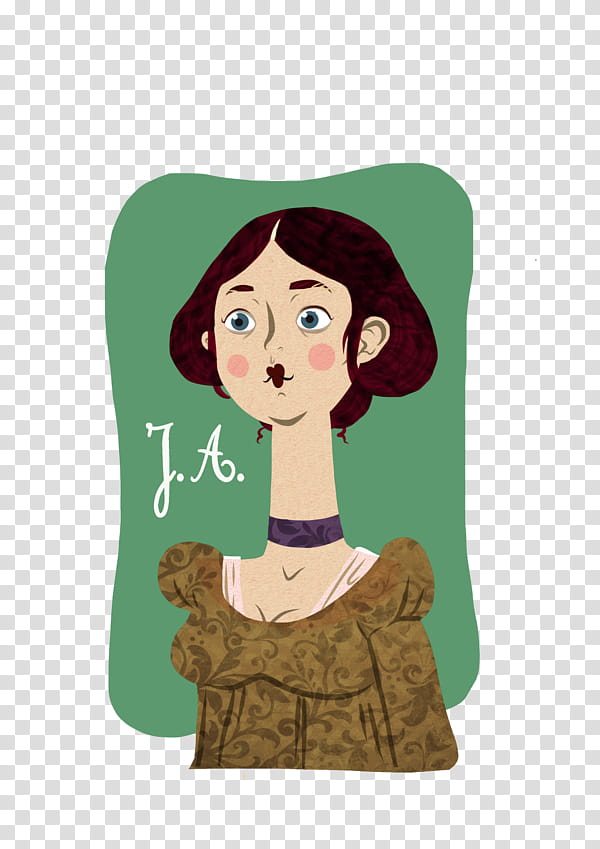 Jane Austen transparent background PNG clipart