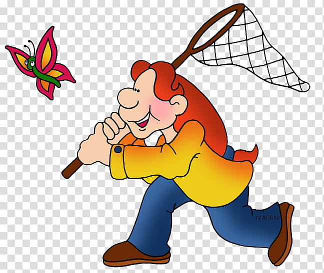Butterfly, Butterfly Net, Cartoon, Line Art transparent background