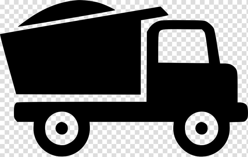 Car, Transportation, Semitrailer Truck, Silhouette, Drawing, Flatbed Truck, Tow Truck, Vehicle transparent background PNG clipart