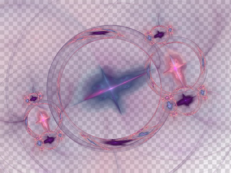 Fractal n , purple and pink light transparent background PNG clipart