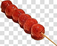 About China, meat balls in stick transparent background PNG clipart